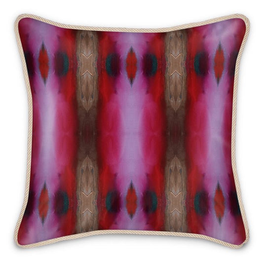 Arabian Nights Beautiful 100% Pure Silk Luxury Cushion