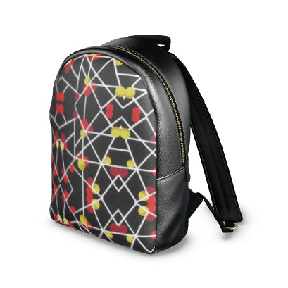 Cosmic Sea 2 Leather Backpack