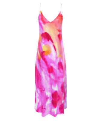 Tutti Frutti Silk Slip Dress