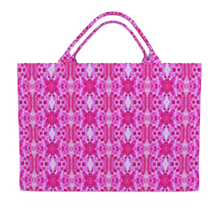 Pink Athena Carry All Large Eco Cotton Tote