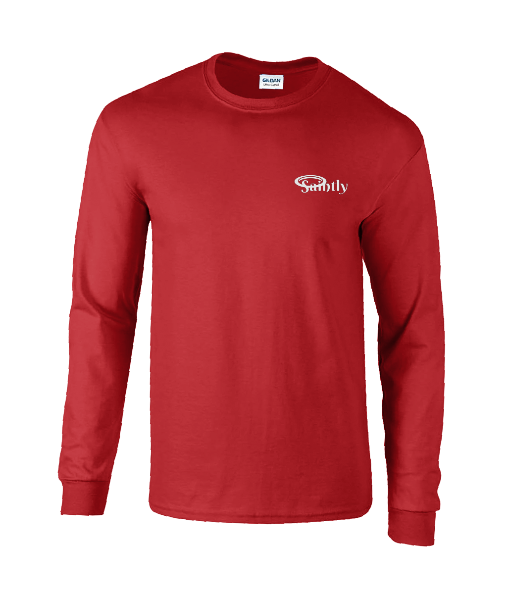 Saintly Men's Ultra Cotton® Long Sleeve T-Shirt