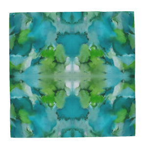 Green Goddess Pure Silk & Cotton Scarves