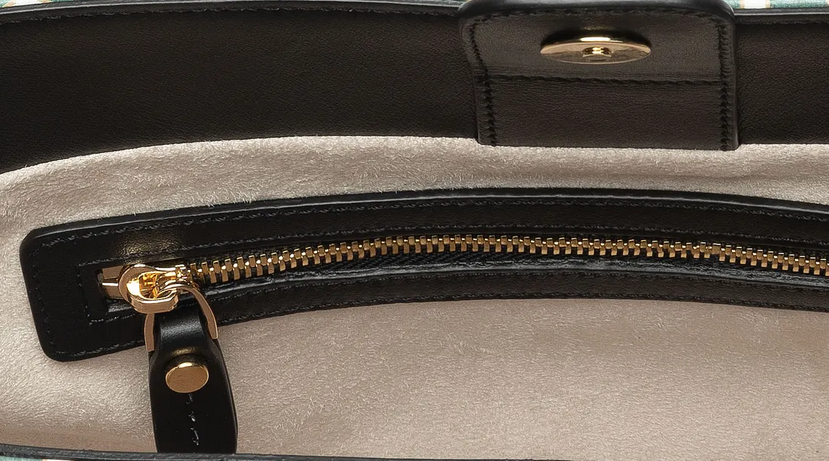 Tres Jolie Italian Leather Bucket Bag