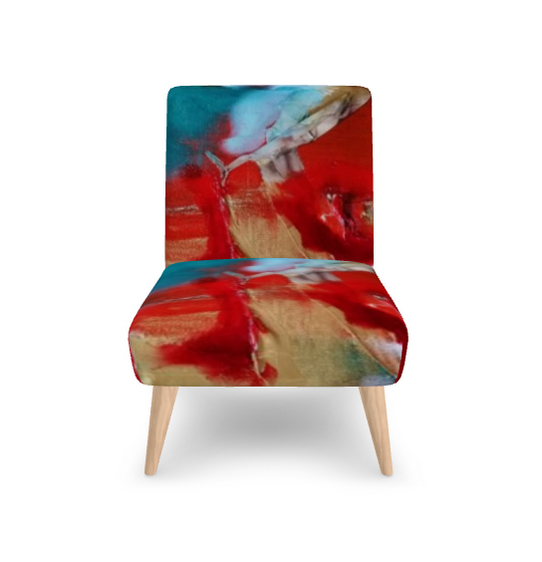 Abstract Dreams Bespoke Handmade Occasion Chair