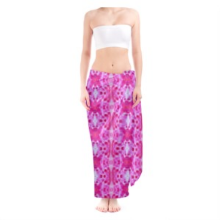 Pink Athena Women's Silk Sarong