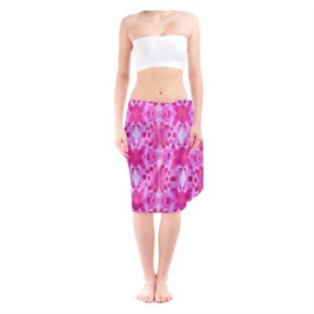 Pink Athena Women's Silk Sarong