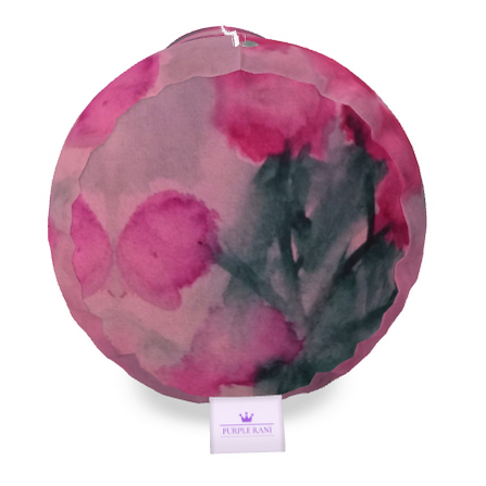 Floral Water Study#2 Big Bolster Cushion