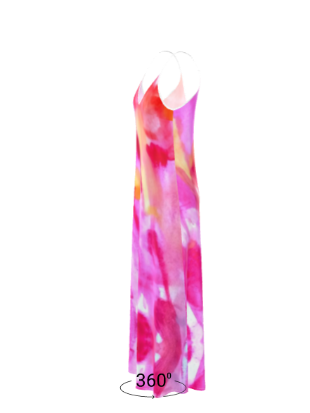 Tutti Frutti Silk Slip Dress