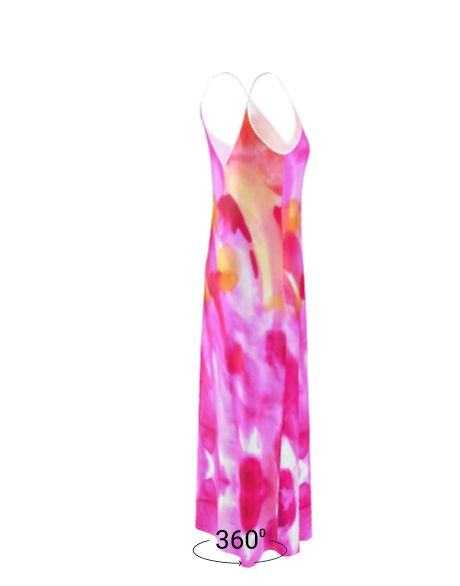 Tutti Frutti Silk Slip Dress