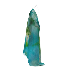 The Green Goddess  Backless Halterneck Dress