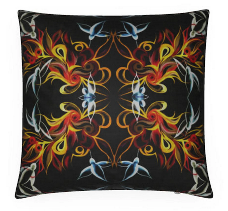 Fire Birds 2 Luxury Cushions