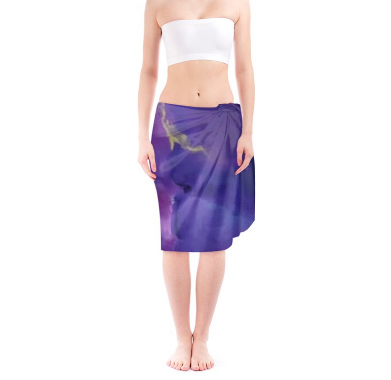 Purple Layla Women's Silk Sarongs