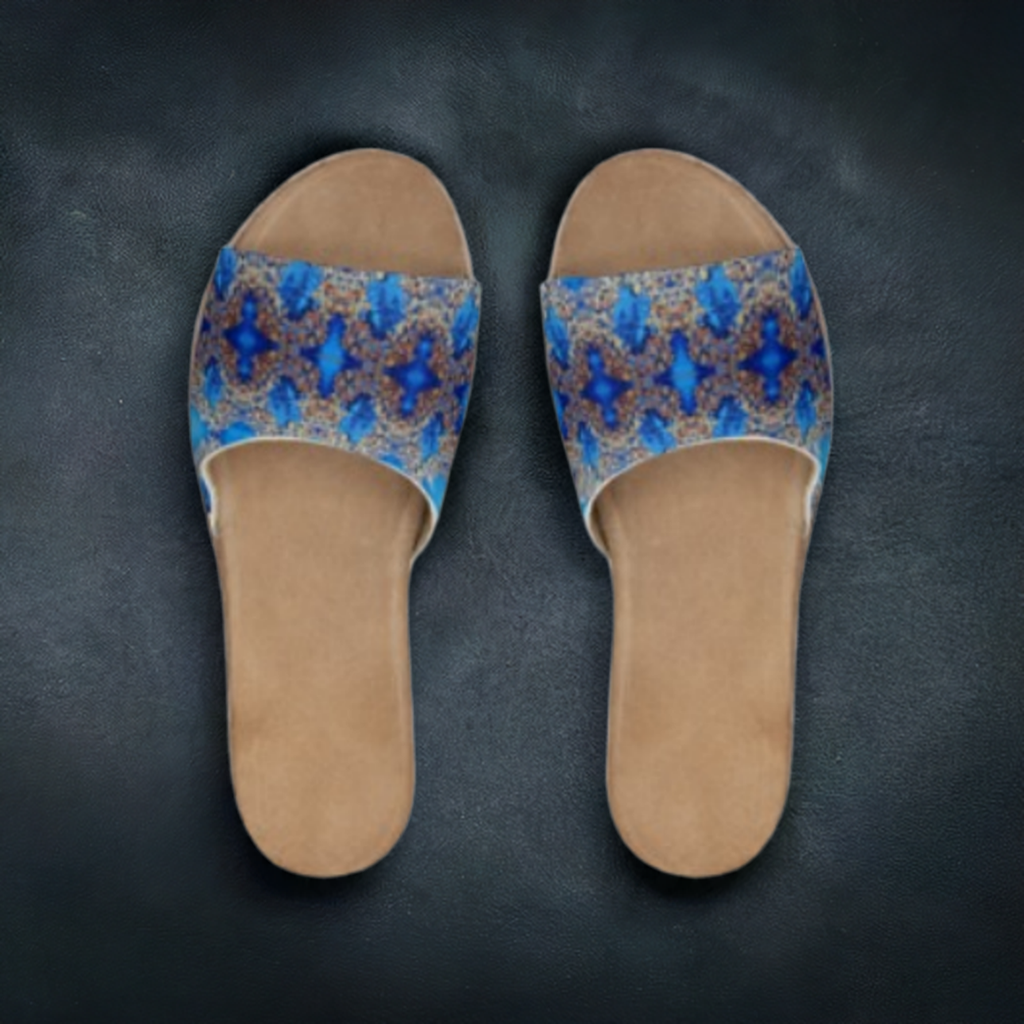 Indian Rani Women's Leather Slides