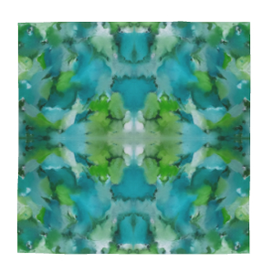 Green Goddess Pure Silk & Cotton Scarves