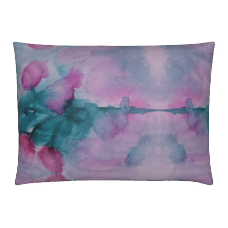 Floral Water Study #1 Luxury Cushion