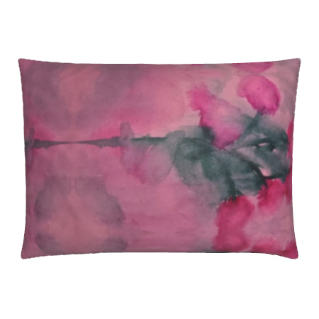 Floral Water Study #2 Luxury Cushion